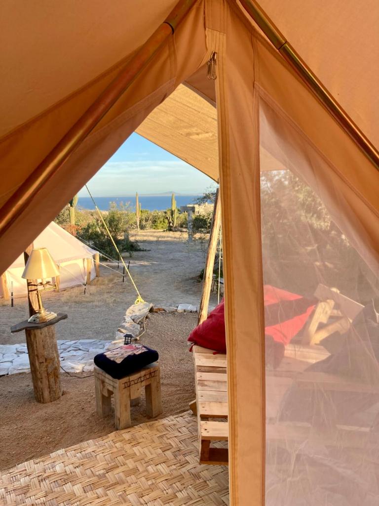 BCS Buena onda sea view bell tent photo 1