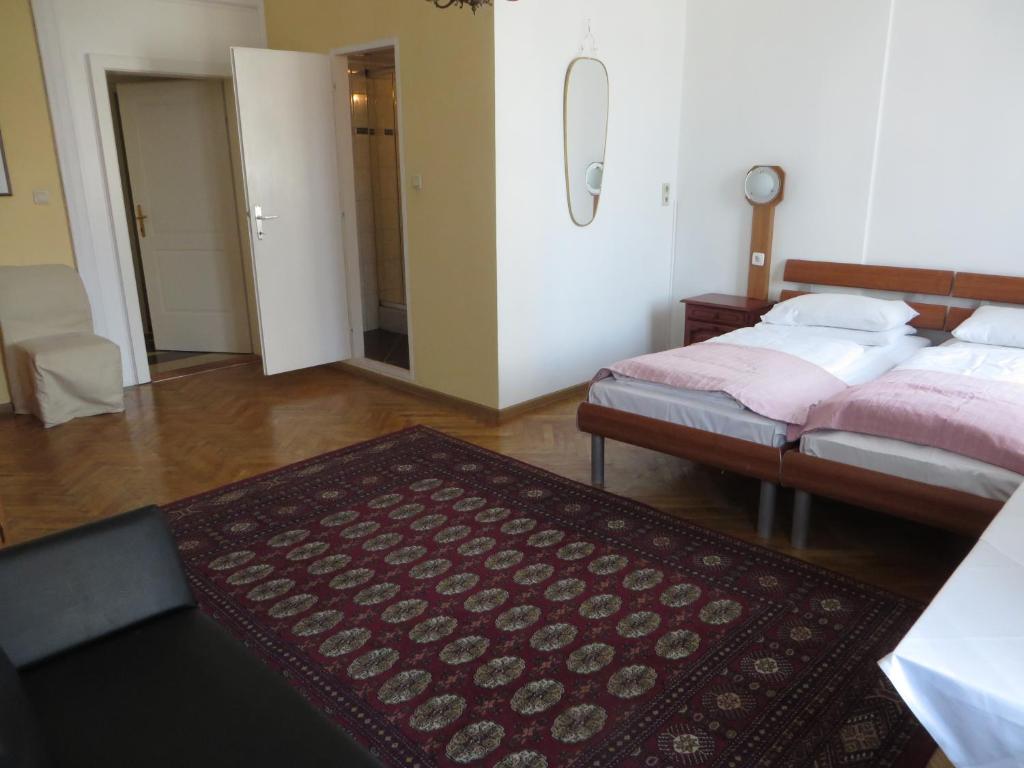 Двухместный (Двухместный номер с 1 кроватью), Hotel Pension Stadtpark