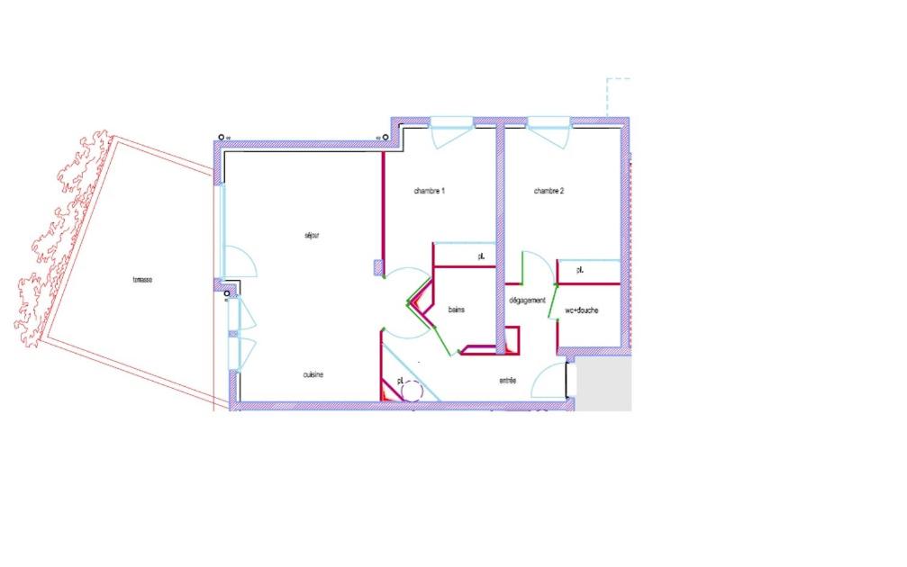 Two bedroom Two bath 63m2 Ski Apt by Telecabine with Parking photo 1