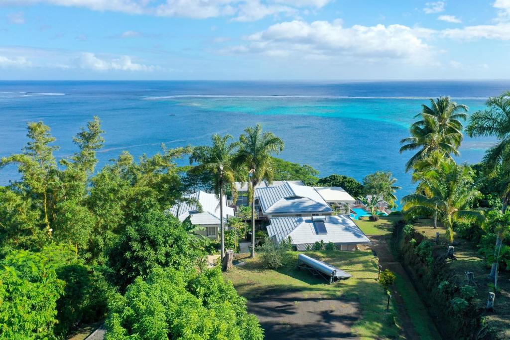 Toahotu villa one of a kind villa in Tahiti Iti pool and view - 7 pers