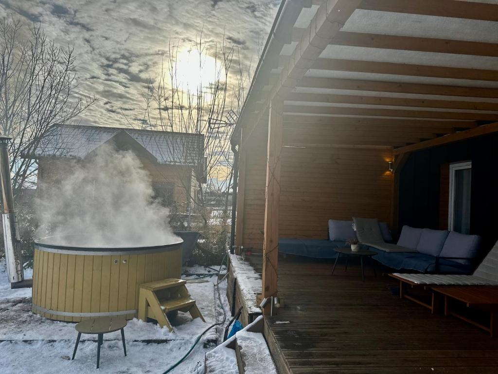 Relax House nad jeziorem z gorącą balią photo 3