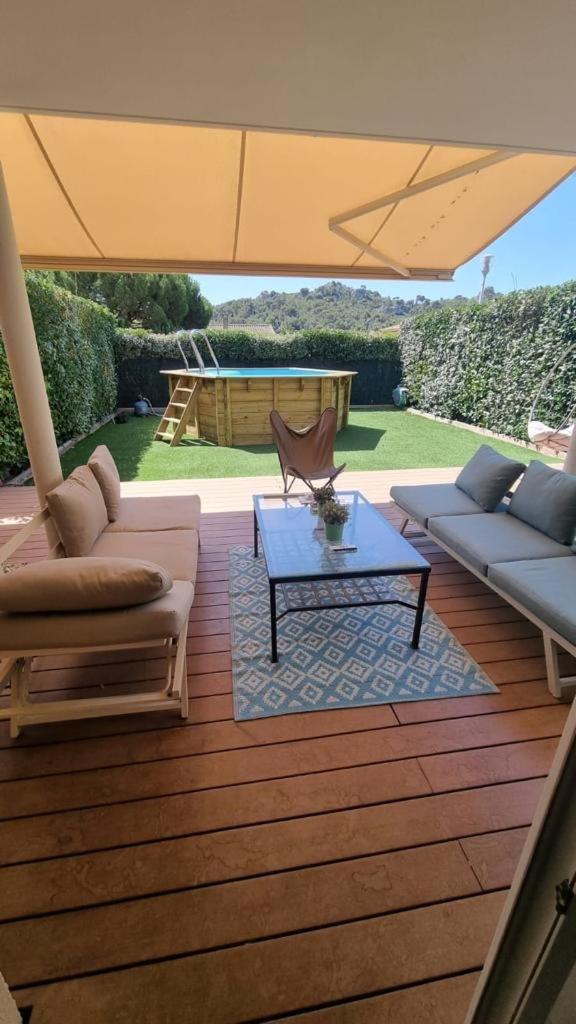 Appartement avec jardin piscine vallon secret le rove