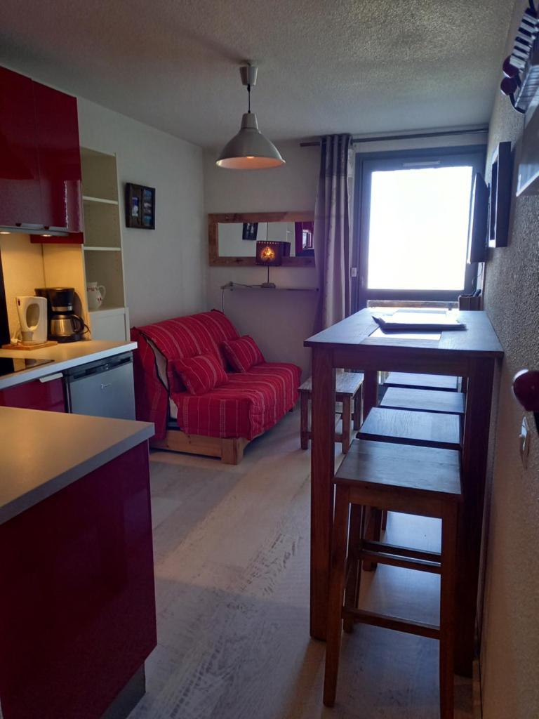Studio 4pers pied des pistes parking sous sol photo 4