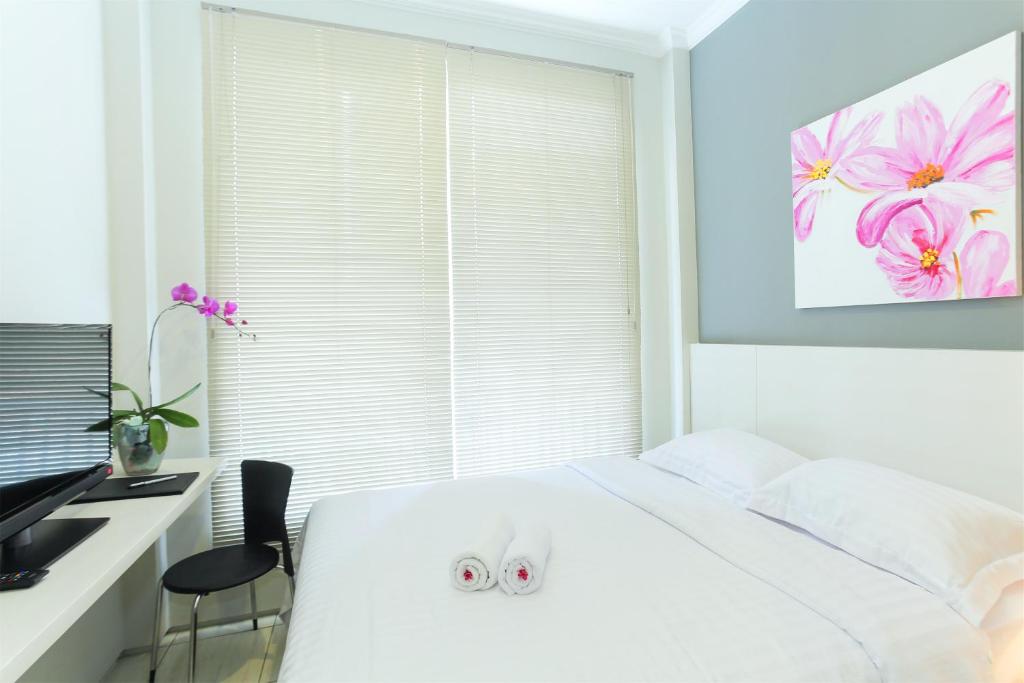 Двухместный (Улучшенный двухместный номер с 1 кроватью), Topaz Residence