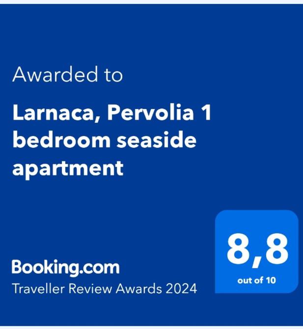 Larnaca, Pervolia 1 bedroom seaside apartment photo 1