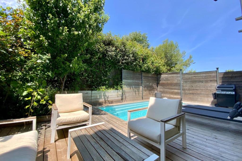 Le Lovely - Appartement avec clim et piscine ! photo 2