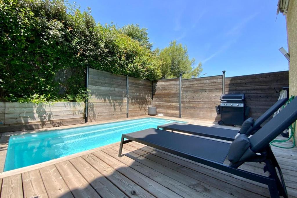 Le Lovely - Appartement avec clim et piscine !