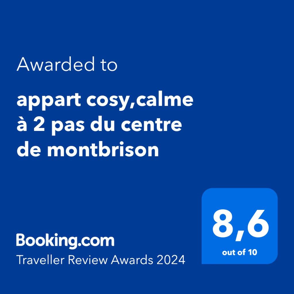 appart cosy,calme à 2 pas du centre de montbrison photo 1
