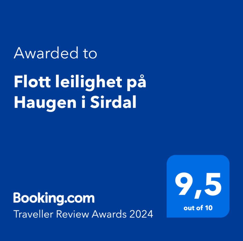 Flott leilighet på Haugen i Sirdal photo 1
