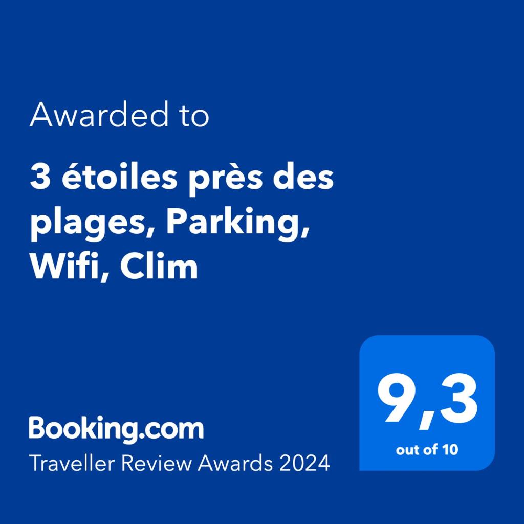 Villa 3 étoiles près des plages, Parking, Wifi, Clim photo 3