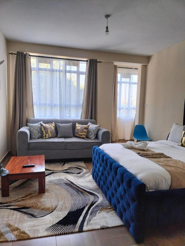 Luxury studio Airbnb in Nakuru CBD photo 1