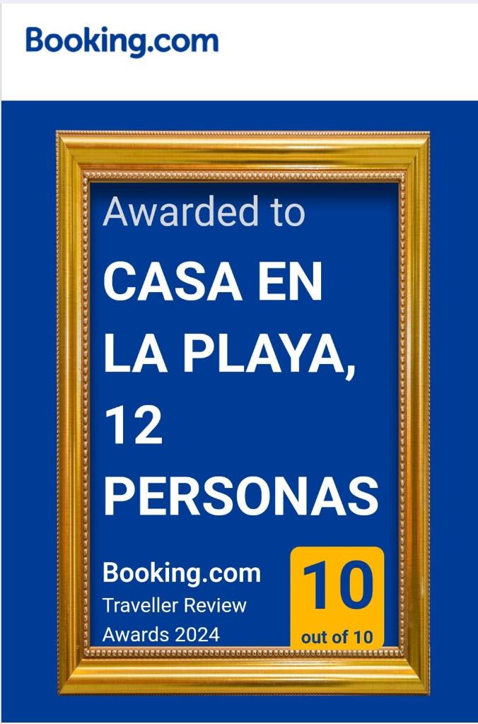 CASA EN LA PLAYA, 12 PERSONAS photo 1