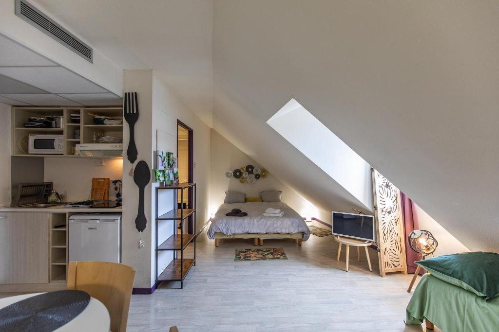 TITHOME 3 - Grand studio bus gare centre ville sanctuaire photo 4