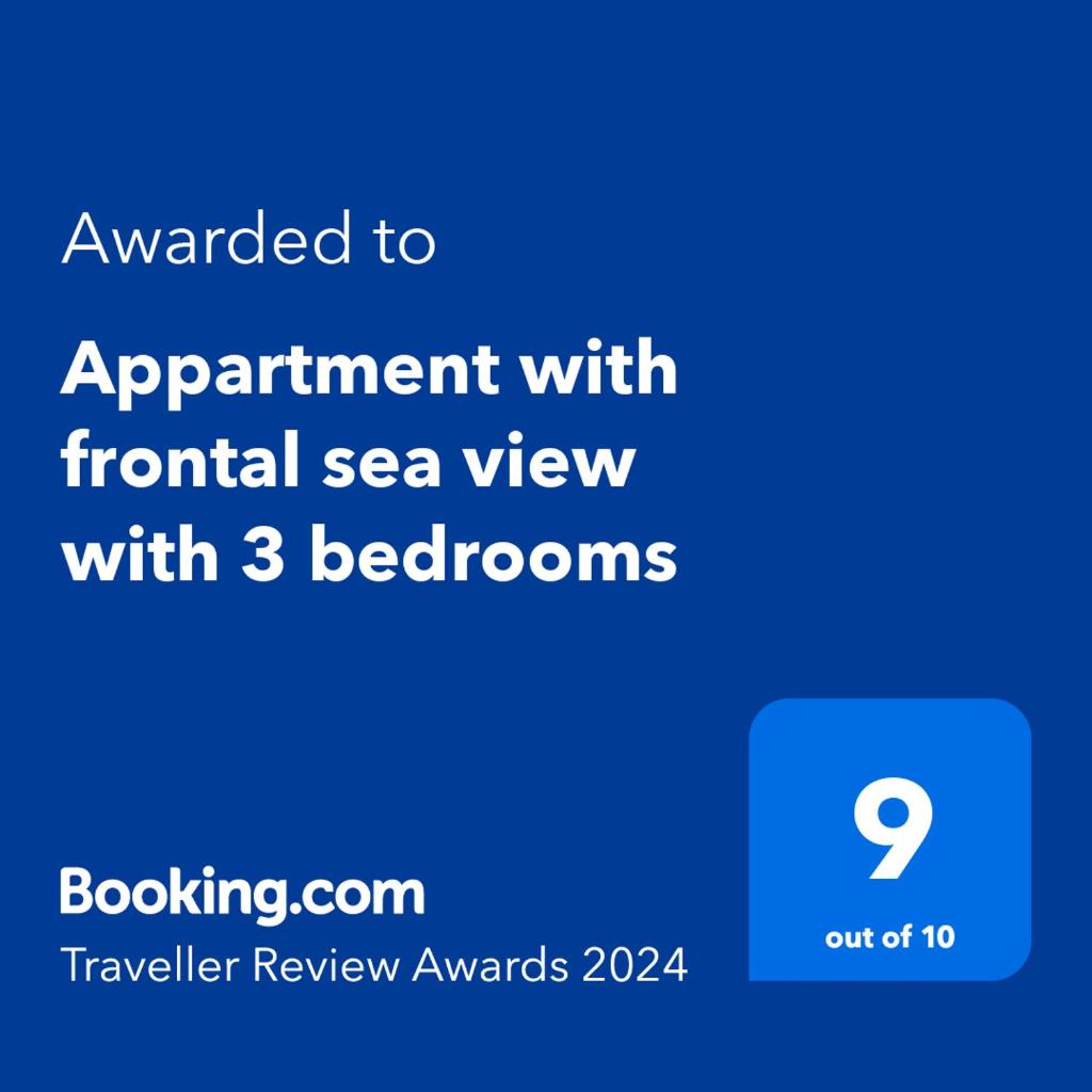 Appartment with frontal sea view with 3 bedrooms photo 1