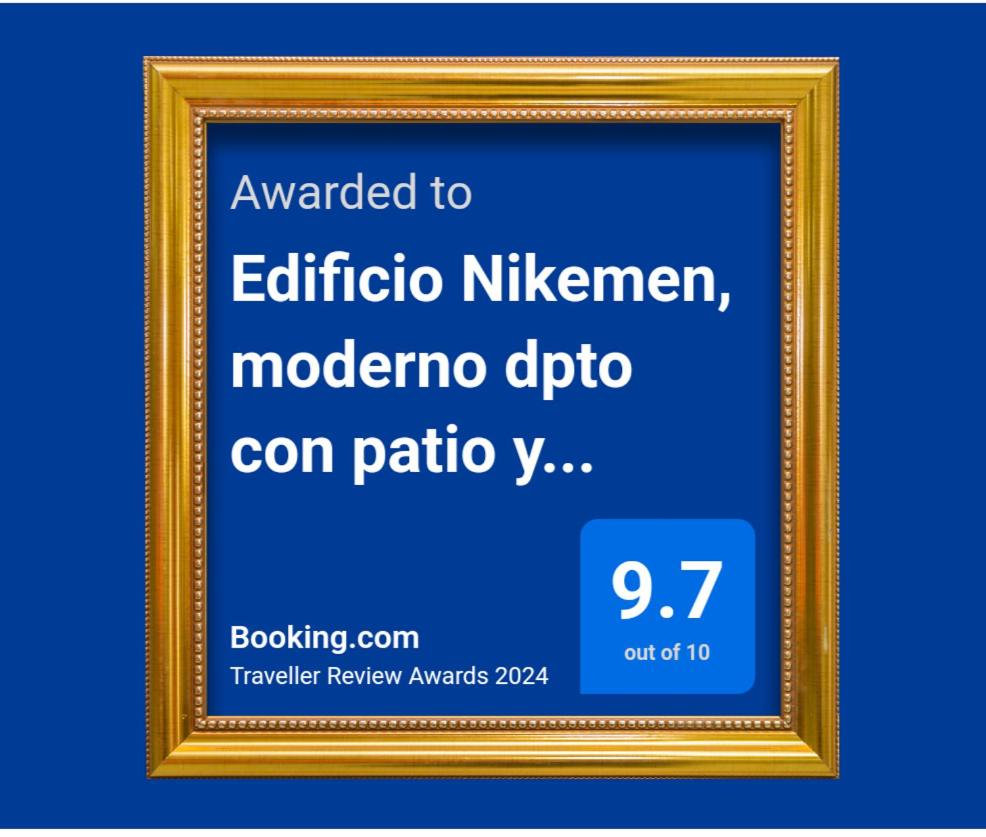 Edificio Nikemen, moderno dpto con patio y cochera cubierta photo 3