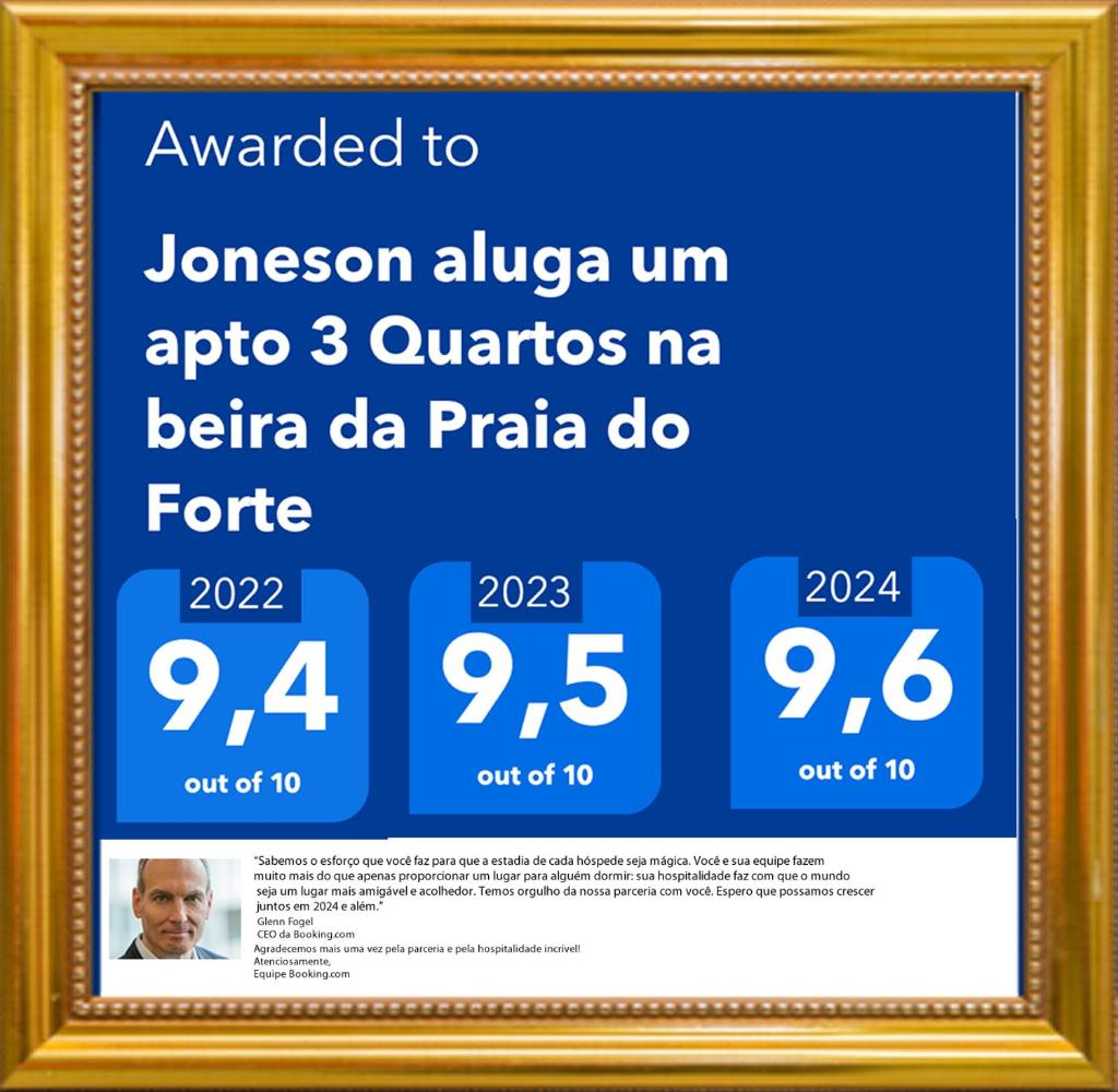 Joneson aluga um apto 3 Quartos na beira da Praia do Forte photo 4