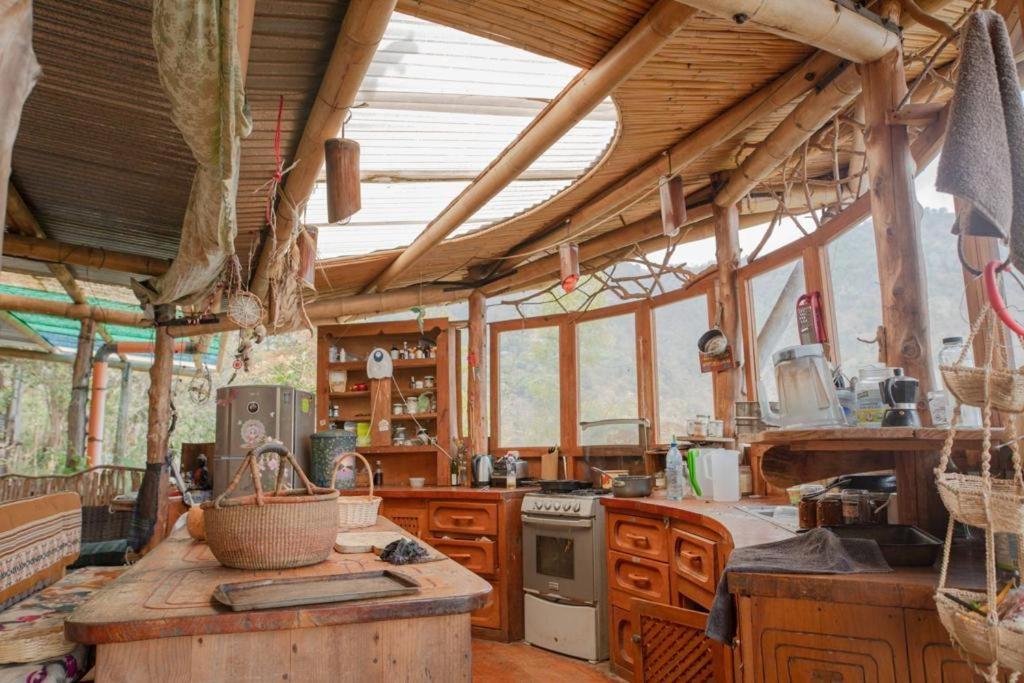Earthship amazing Cabins with lake view photo 1