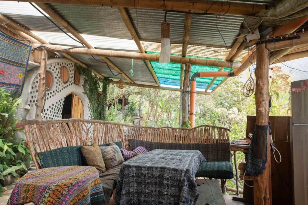 Earthship amazing Cabins with lake view photo 3