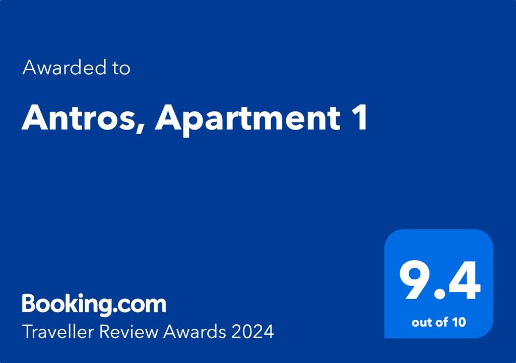 Antros, Apartment 1 photo 1