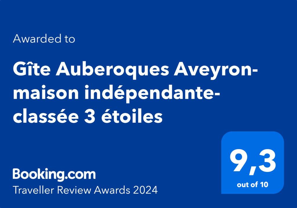 Gîte Auberoques Aveyron- maison indépendante- classée 3 étoiles photo 1