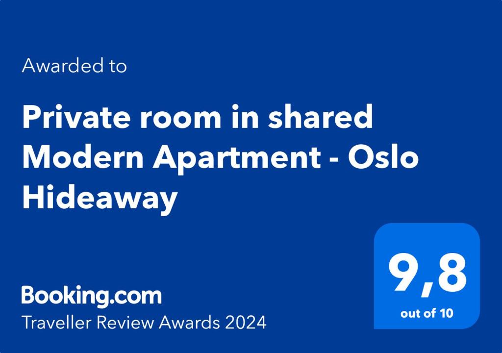 Private room in shared Modern Apartment - Oslo Hideaway photo 3