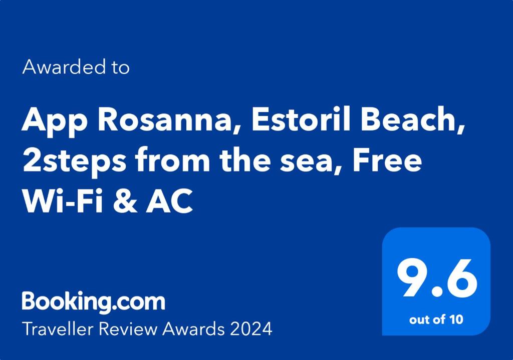 App Rosanna, Estoril Beach, 2steps from the sea, Free Wi-Fi & AC photo 1
