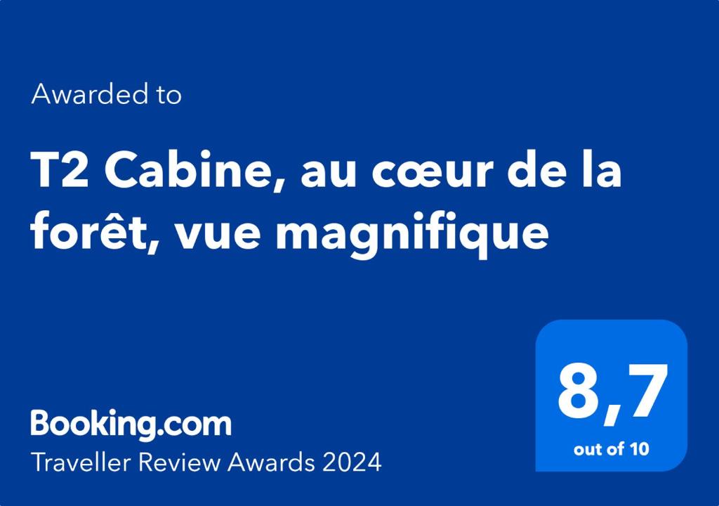 T2 Cabine, au cœur de la forêt, vue magnifique photo 1