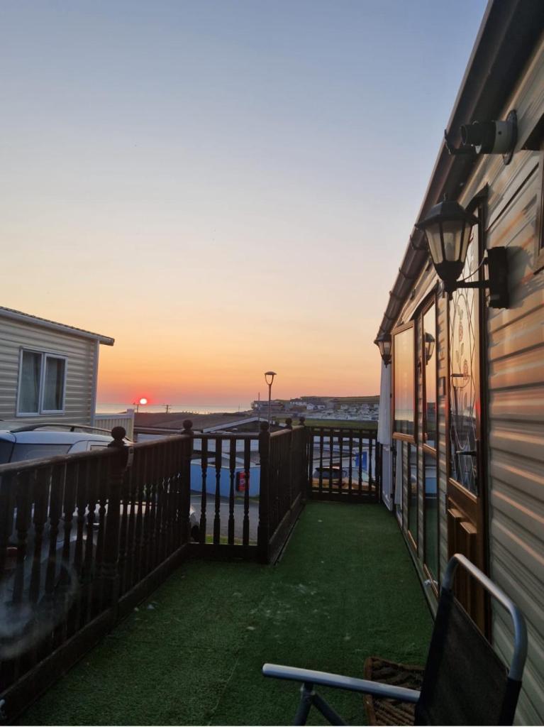 Sea viev Static Caravan in Clarach Bay Holiday Village photo 1