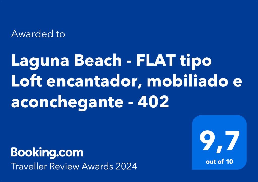 Flat 402 Laguna Beach - tipo Loft encantador, mobiliado e aconchegante photo 1