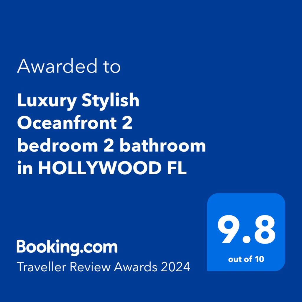 Luxury Stylish Oceanfront 2 bedroom 2 bathroom in HOLLYWOOD FL image