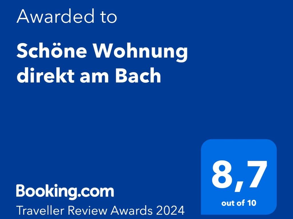 Schöne Wohnung direkt am Bach photo 1
