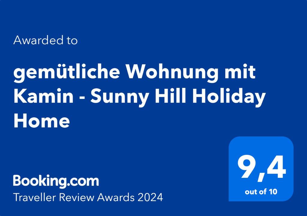 gemütliche Wohnung mit Kamin - Sunny Hill Holiday Home photo 2