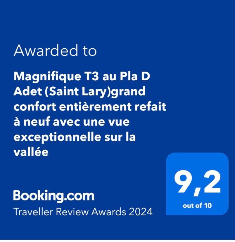 Magnifique T3 au Pla D Adet (Saint Lary)grand confort entièrement refait à neuf avec une vue exceptionnelle sur la vallée photo 1