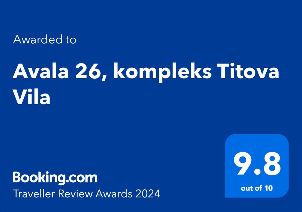 Avala 26, kompleks Titova Vila photo 1