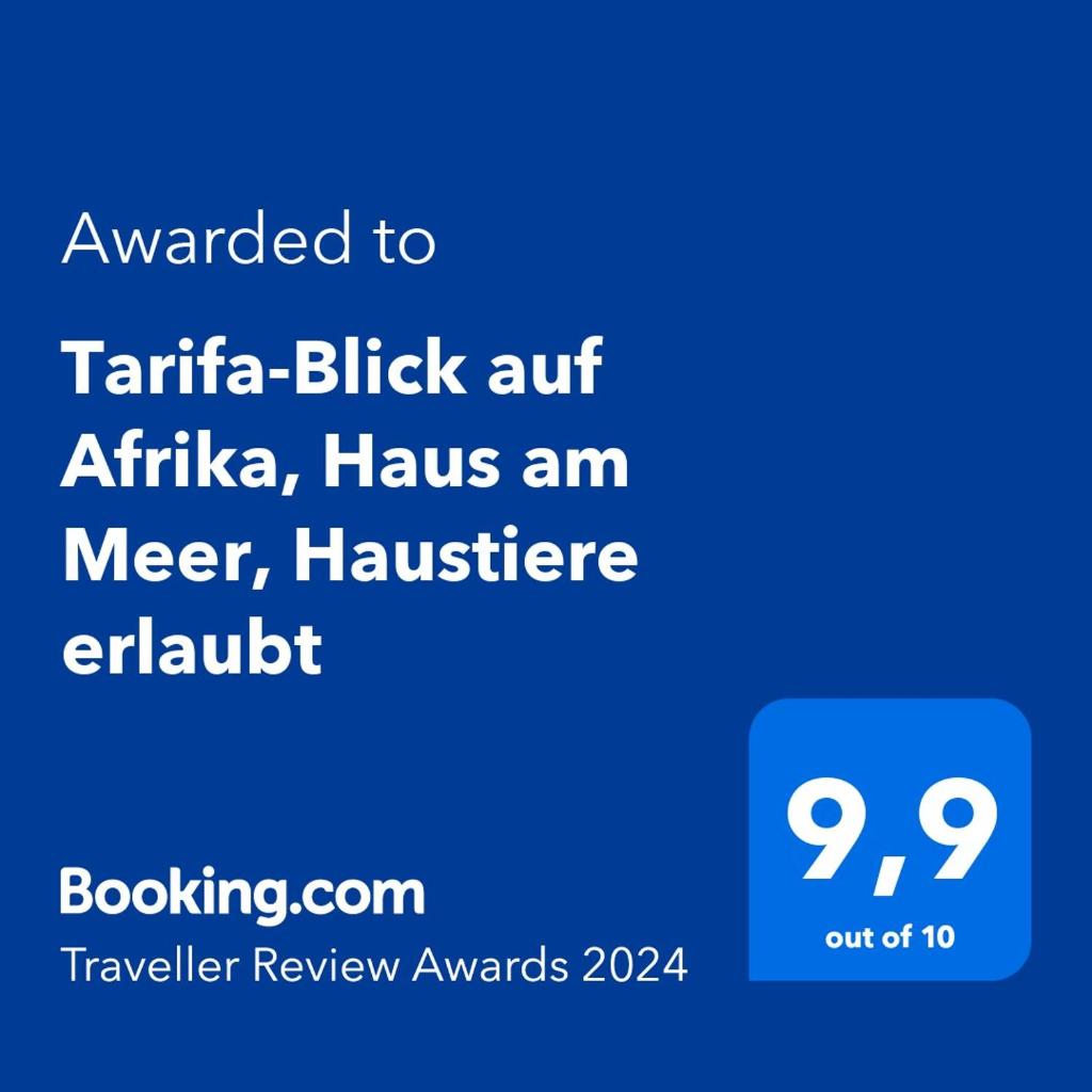 Tarifa-Blick auf Afrika, Haus am Meer, Haustiere erlaubt photo 1