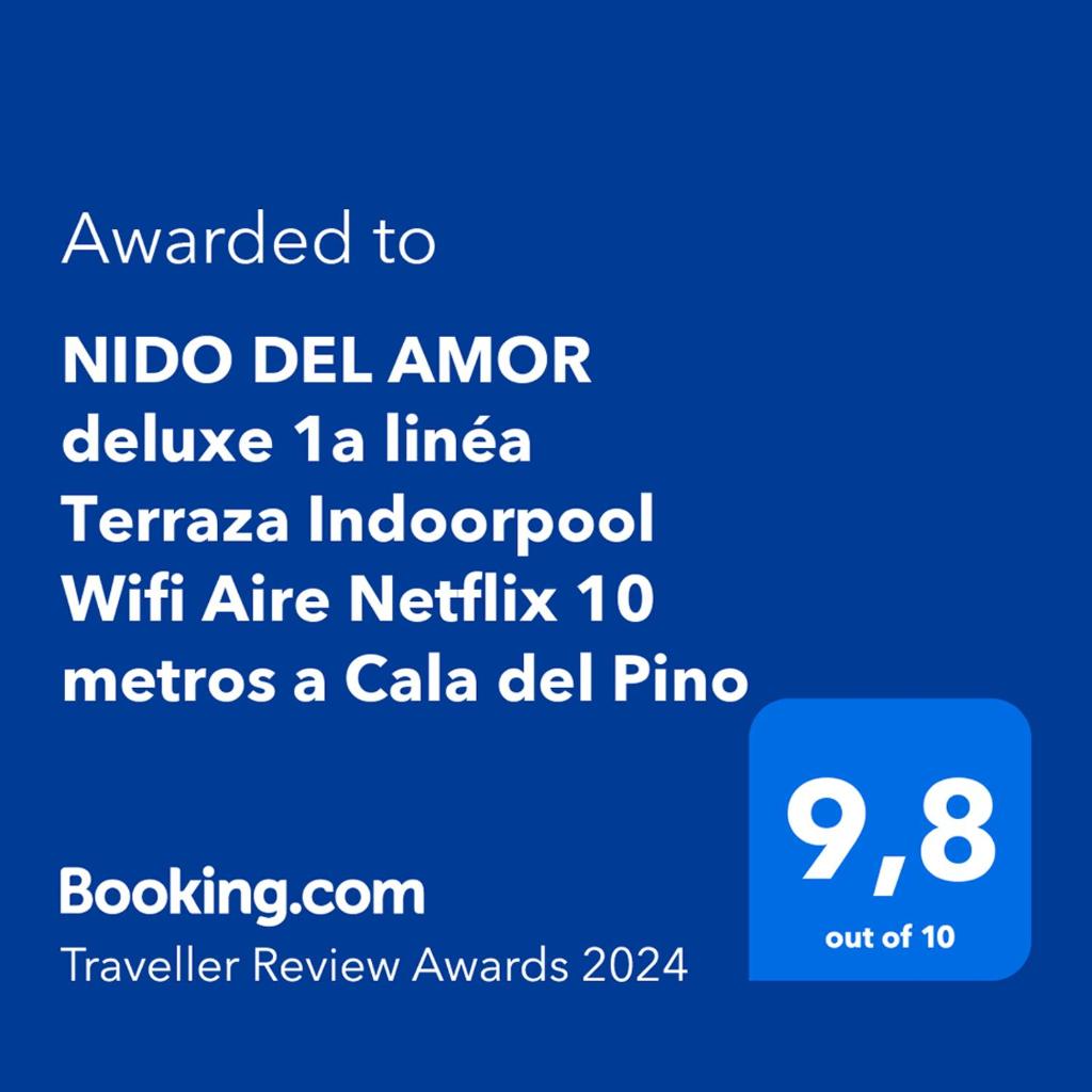 NIDO DEL AMOR deluxe 1a linéa Terraza Indoorpool Wifi Aire Netflix 10 metros a Cala del Pino photo 4