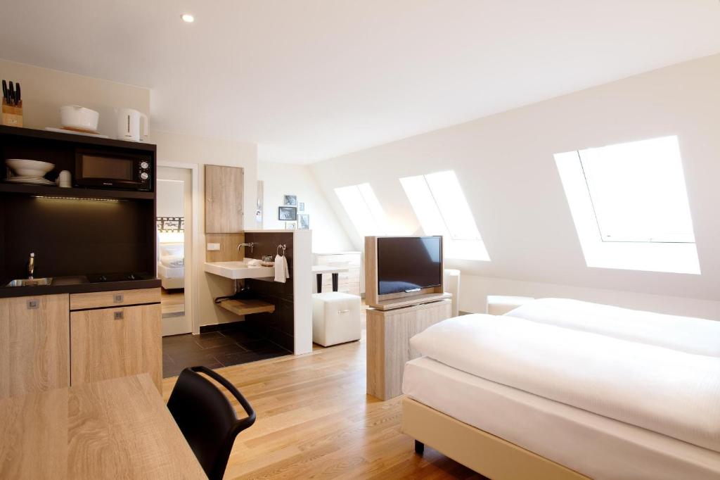 Двухместный (Улучшенный двухместный номер с 1 кроватью), arcona LIVING MÜNCHEN