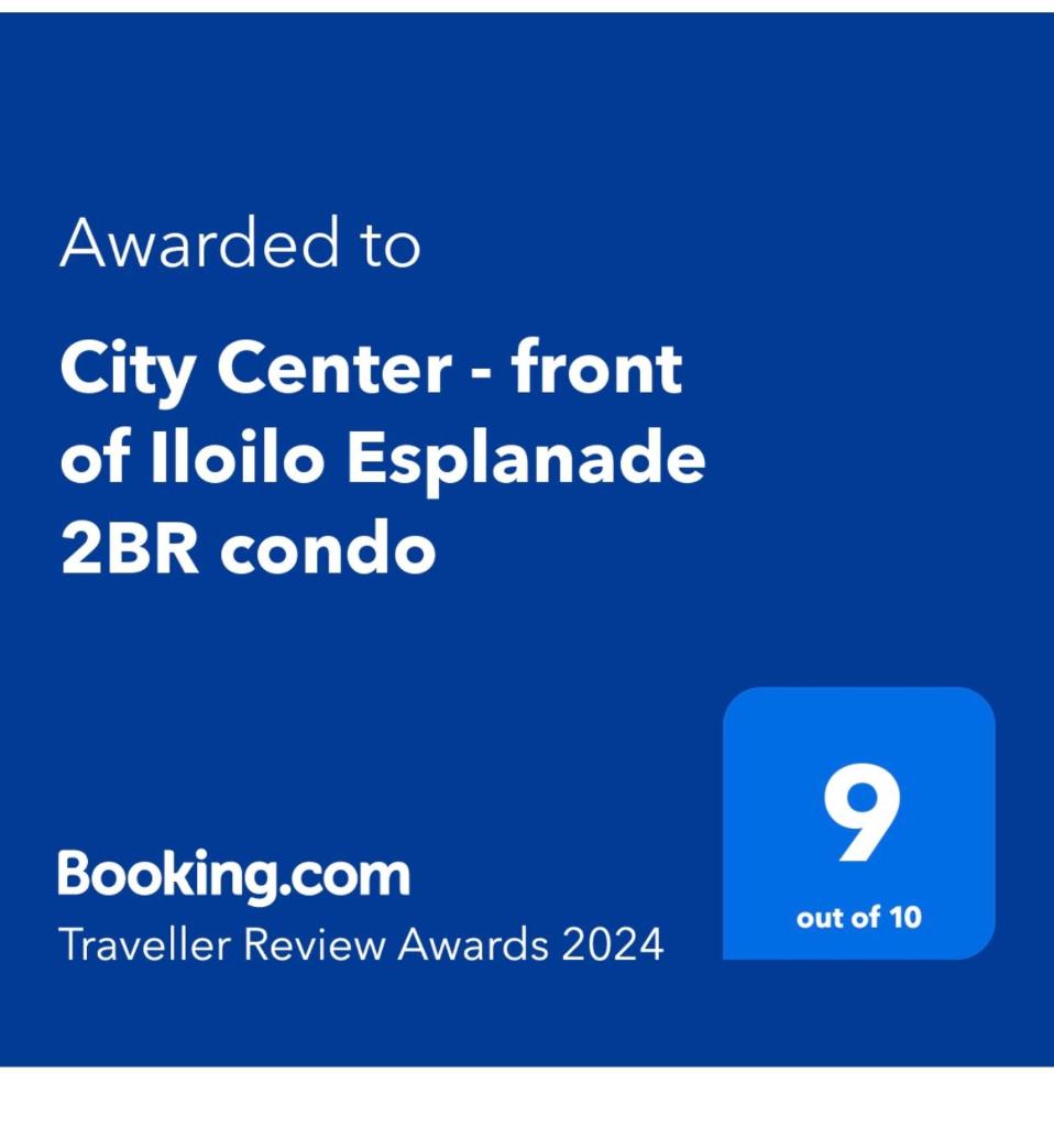 City Center - front of Iloilo Esplanade 2BR condo photo 1