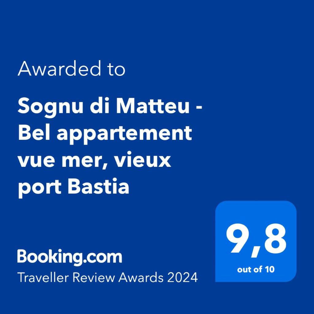 Sognu di Matteu - Bel appartement vue mer, vieux port Bastia photo 1