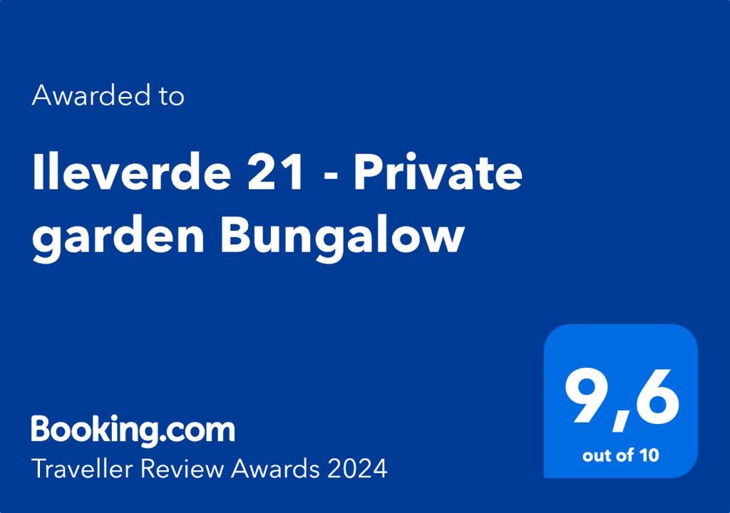 Ileverde 21 - Private garden Bungalow photo 3