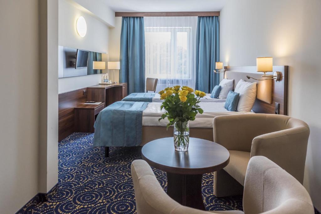 Двухместный (Двухместный номер с 2 отдельными кроватями), Hotel Justyna