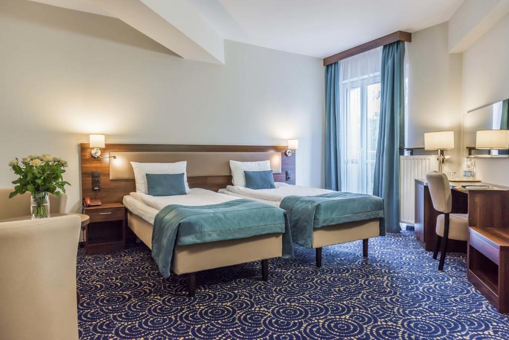 Двухместный (Двухместный номер с 2 отдельными кроватями), Hotel Justyna