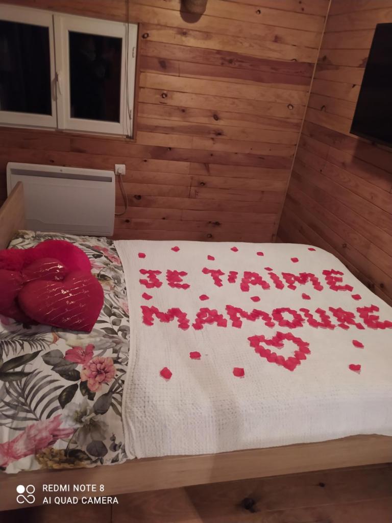 Au coucher du soleil, chalet avec jacuzzi et sauna photo 1