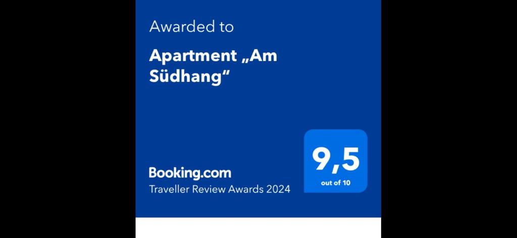 Apartment „Am Südhang“ photo 1
