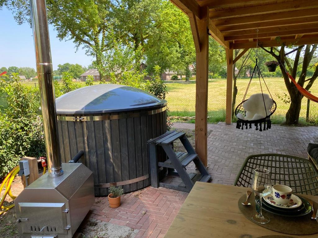 Boerderijlodge met hottub
