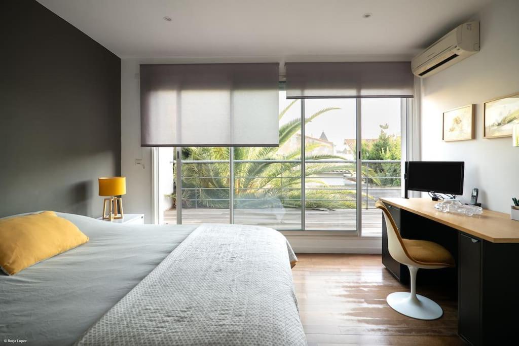 Superbe maison d'architecte entièrement climatisée avec piscine et spa professionnel photo 3