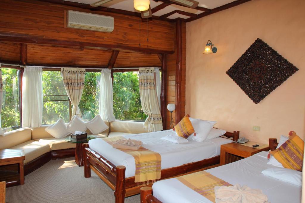 Двухместный (Номер Делюкс с кроватью размера «king-size»), Отель Phu Pha Nam Resort