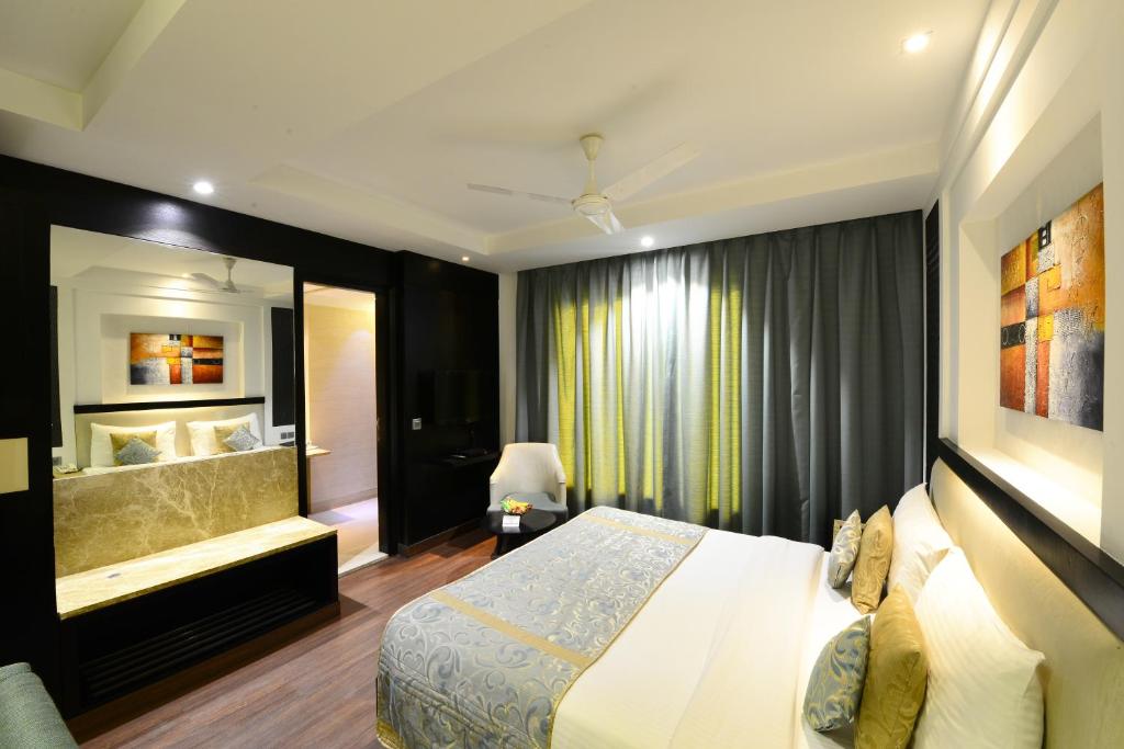 Двухместный (Двухместный номер Делюкс с 1 кроватью), Hotel City Star