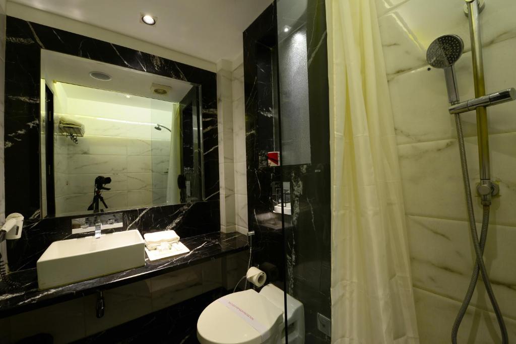 Двухместный (Двухместный номер Делюкс с 1 кроватью), Hotel City Star