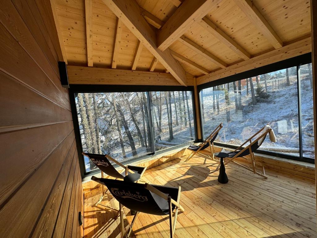 Chalet de luxe avec Sauna chez Papou photo 3